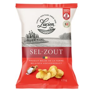 Lucien Salt Potato Chips 125g