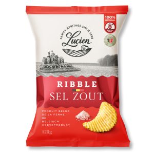 Lucien Salt Ribble Potato Chips 125g