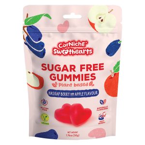 Corniche Sweethearts Sugar Free Gummies Haskap Berry & Apple 50g