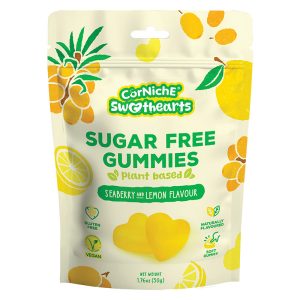 Corniche Sweethearts Sugar Free Gummies Seaberry & Lemon 50g