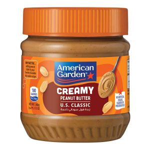 American Garden Creamy Peanut Butter 340g