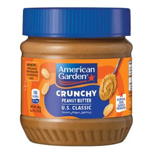 American Garden Crunchy Peanut Butter 340g