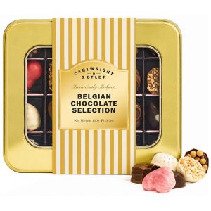 Seleção de Chocolate Belga em Lata Cartwright & Butler 100g